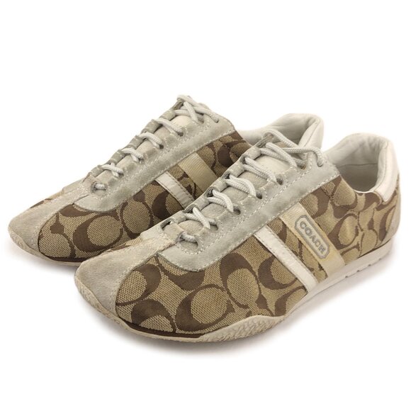 Coach Katelyn Signature Sneakers 8M - Picture 3 of 12